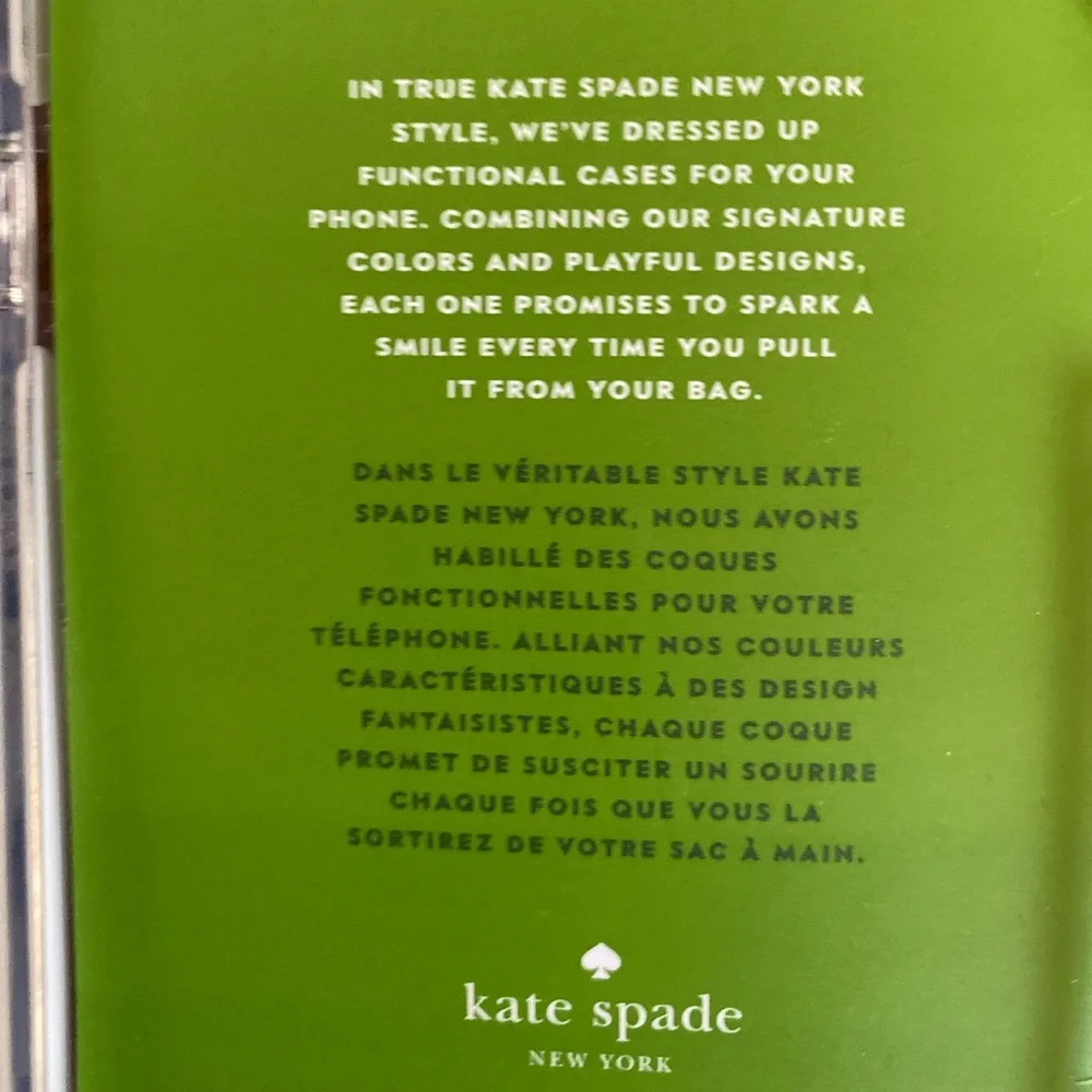 Kate Spade Moto Z3 Phone Case for Moto Z3